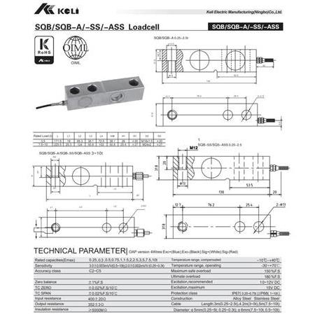 KELİ SQB 2 TON + UW II TARTIM İNDİKATÖRÜ + 4'LÜ TOPLAMA KUTUSU SET